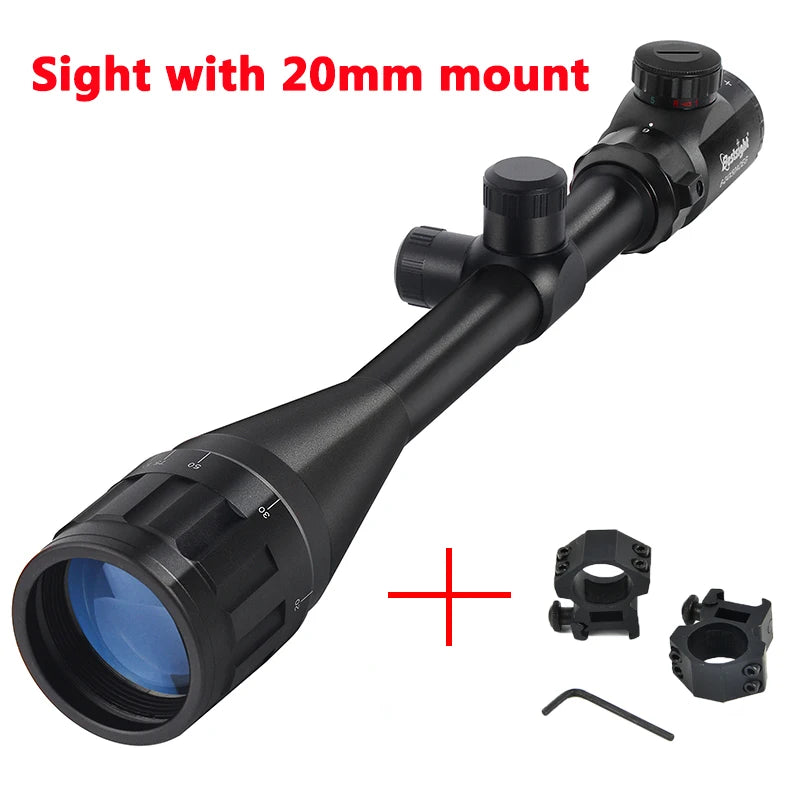 Rifle Scope/ Illuminated Red/Green Reticle