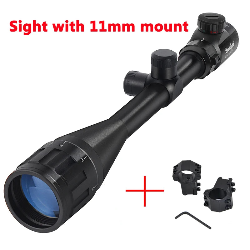 Rifle Scope/ Illuminated Red/Green Reticle
