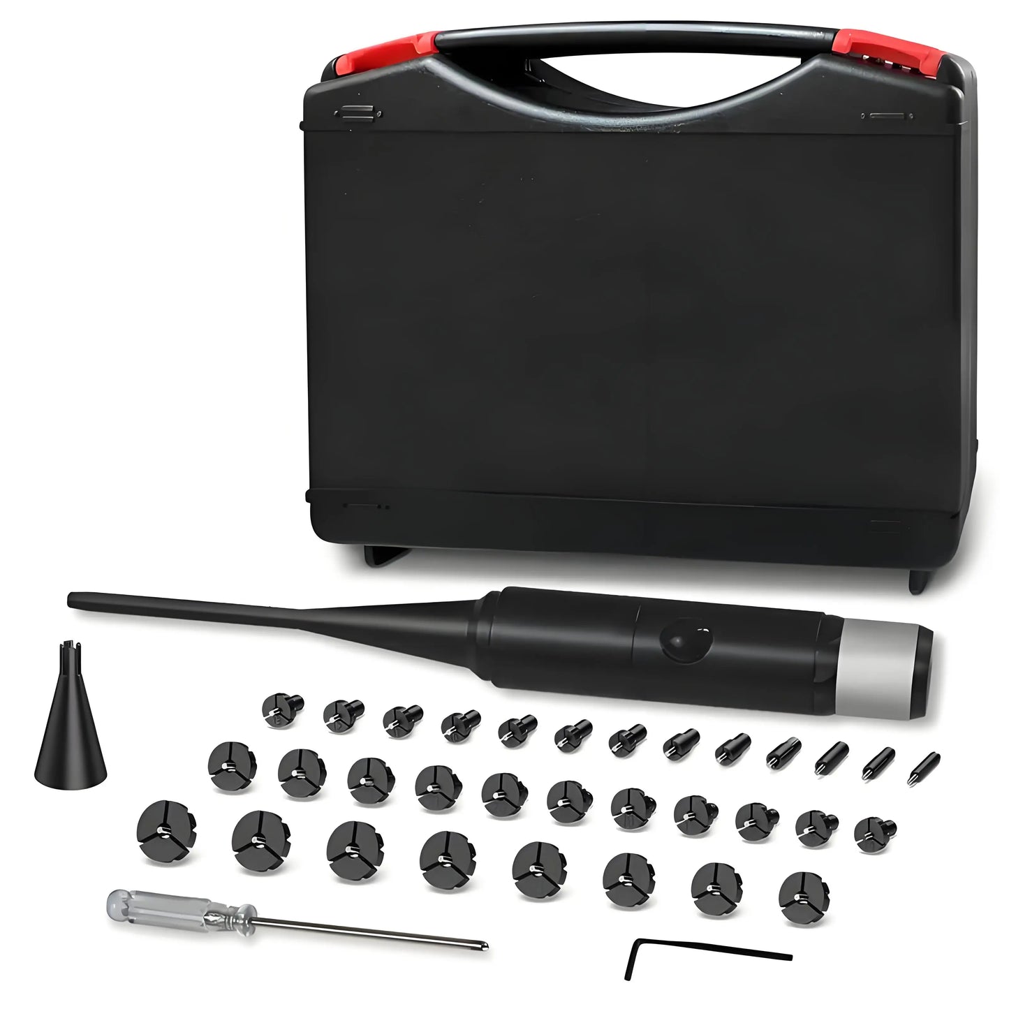 Red Boresighter Kit With 8/32 Adapters - Multiple Caliber