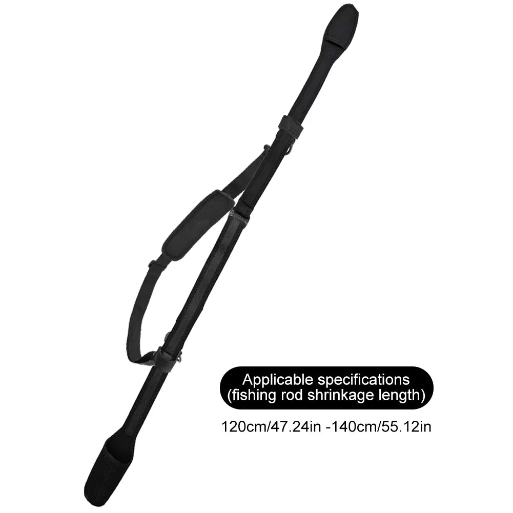 Fishing Rod Storage Bag Adjustable Fishing Pole Holder