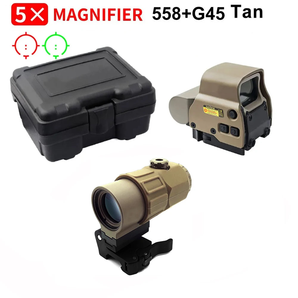 Holographic Sight with Red Dot Optic