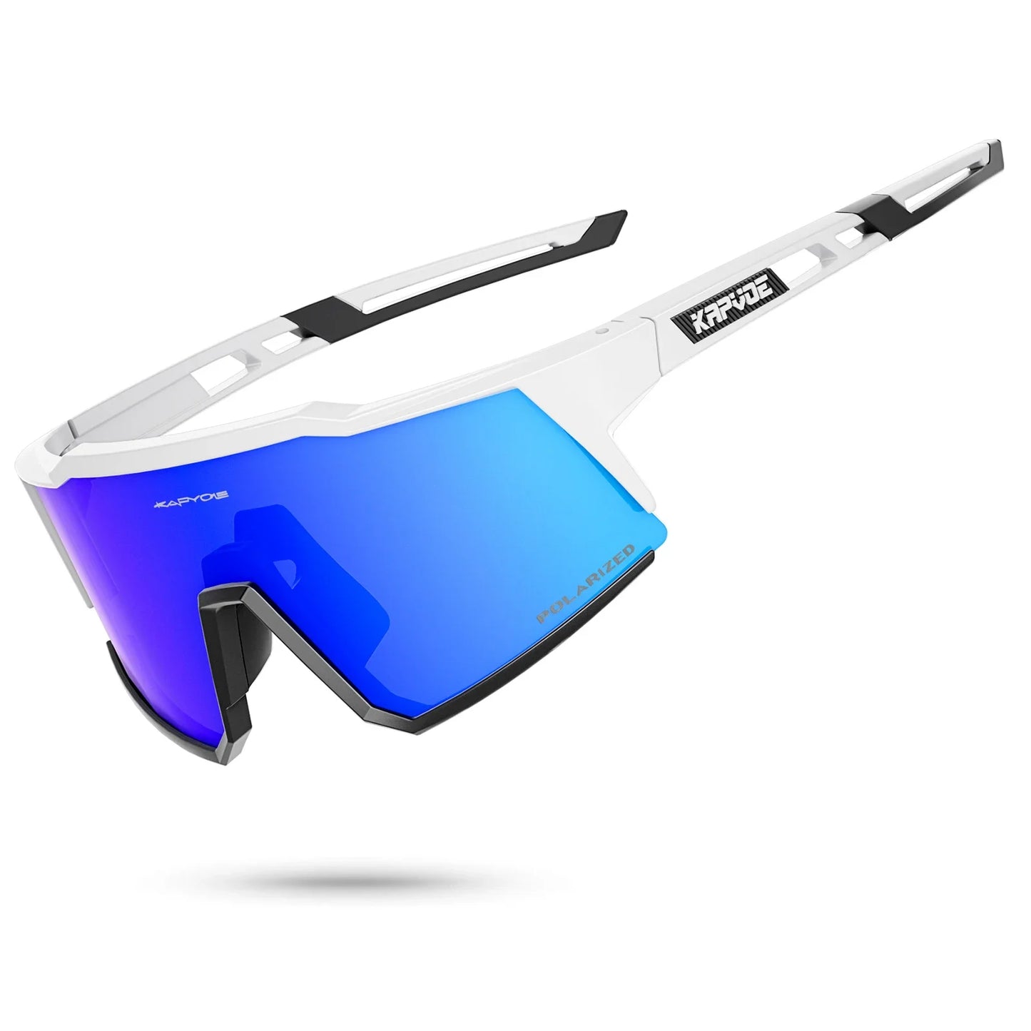 KAPVOE Polarized Cycling Glasses Tr90 Frame for Men Women Outdoor Sunglasses Bike UV400 Goggles Sports Baseball Softball Hiking