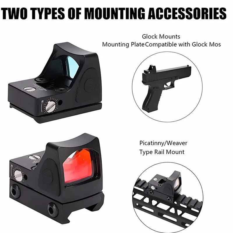 Red Dot Sight With 20mm Mount Black