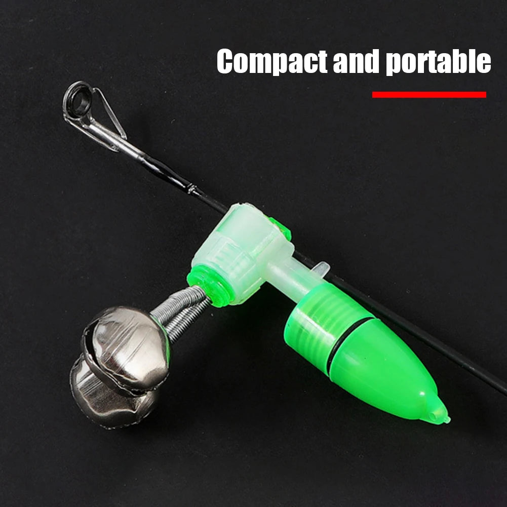 10 Pcs Twin Spiral Fishing Bells Bite Night Alarms