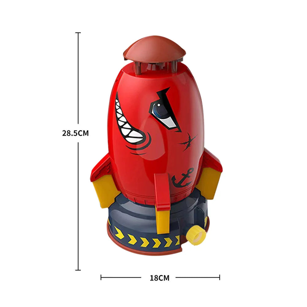 Water Powered Rocket Launcher Sprinkler