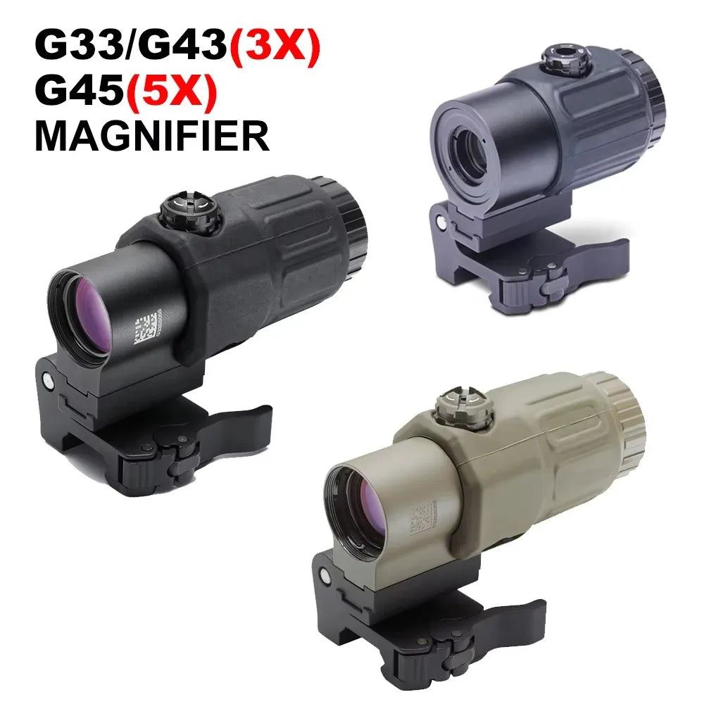 Magnifier Scope With Detachable Mount