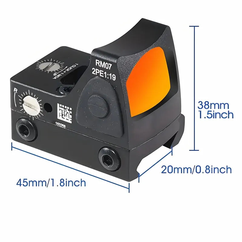 Red Dot Sight With 20mm Mount Black