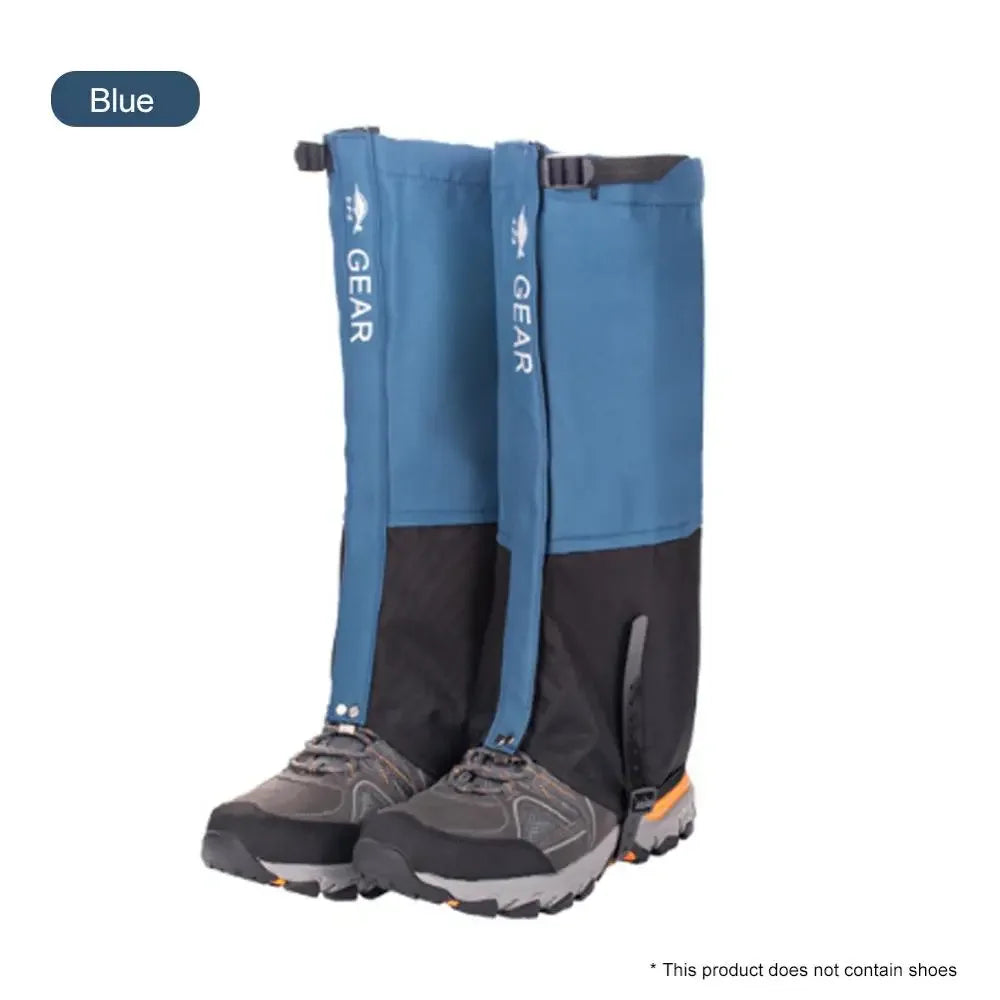 Waterproof Leg Gaiters Attachment for Shoes