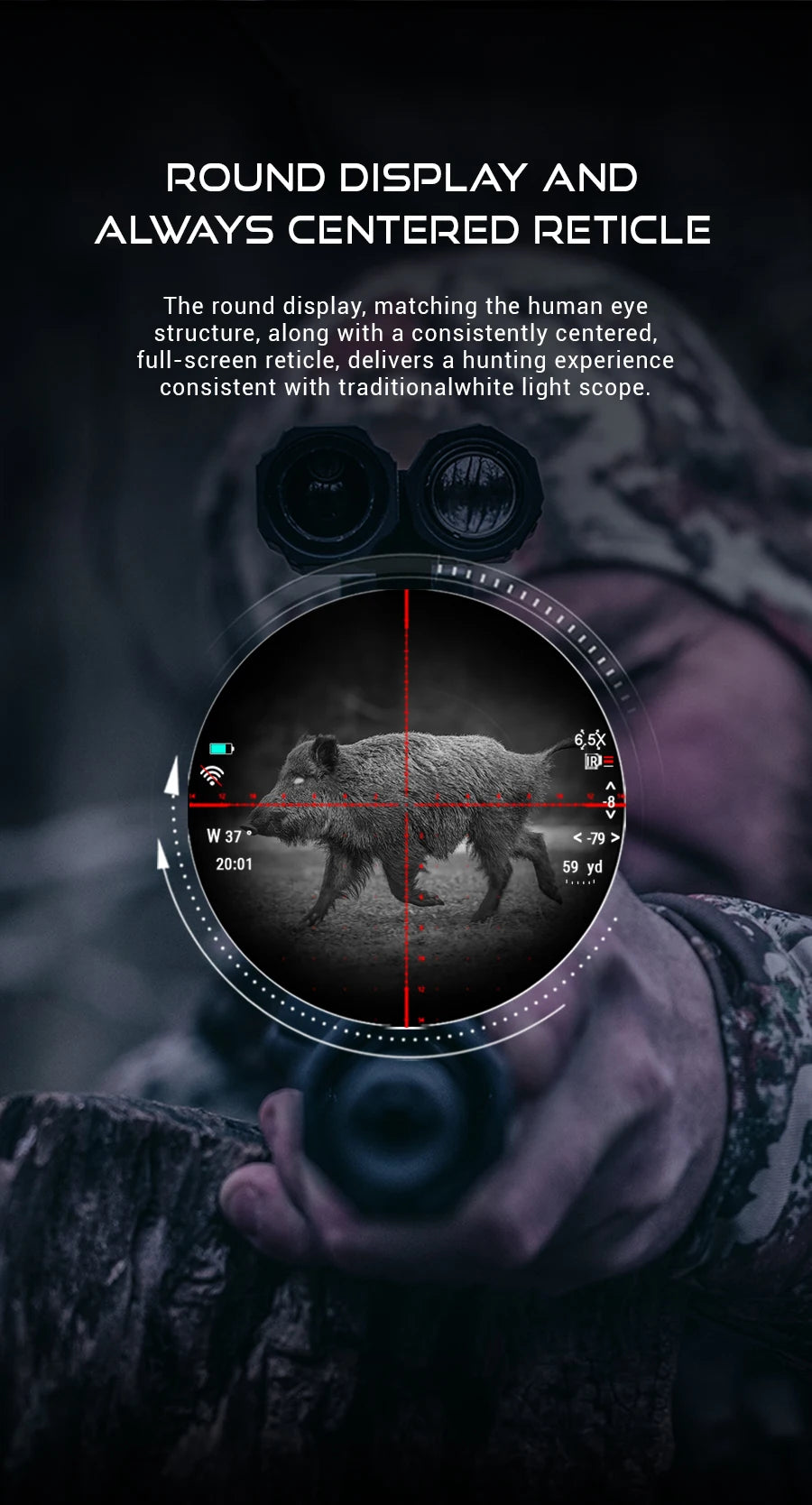 PARD Night Vision Scope Hunting Rangefinder