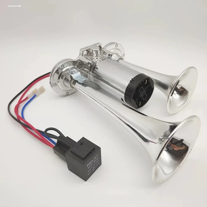 Dual electric air horn kit /speakers