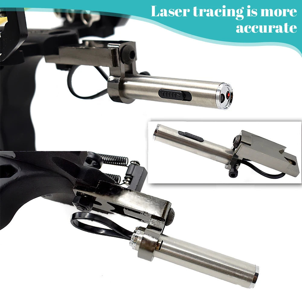 Slingshot Laser Fishing with Arrow Rest