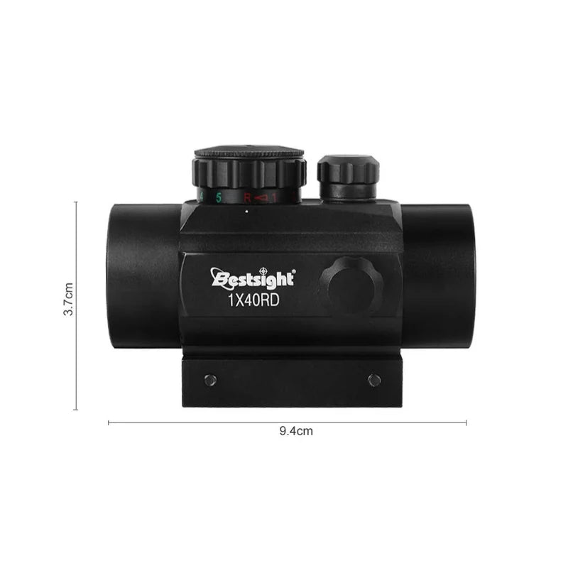 Reflex Sight Fog-Proof Red Dot with 1 inch Riser Mount