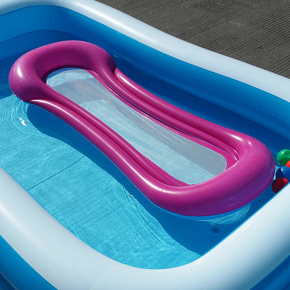 Inflatable Floating Mattress Beach Lounge Chair