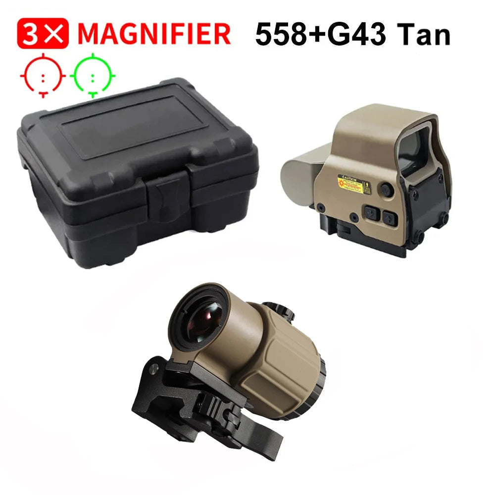 Holographic Sight with Red Dot Optic
