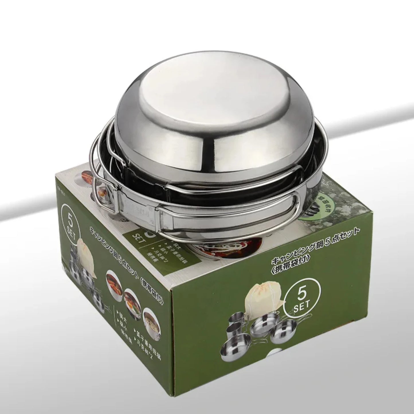 Camping, Fishing Cooking Set