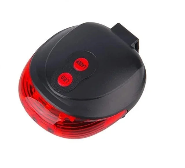 LED 2 Laser Bicycle Rear Warning Taillight