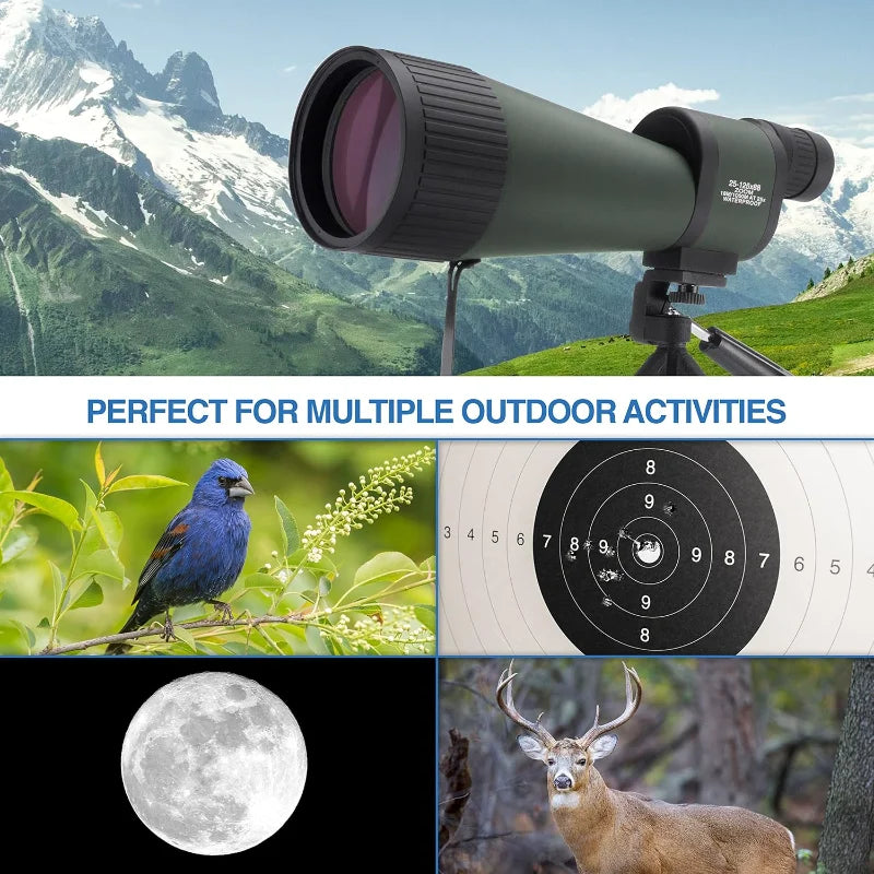 Barska Benchmark Spotting Scope with High Zoom Power, and Carrying Case