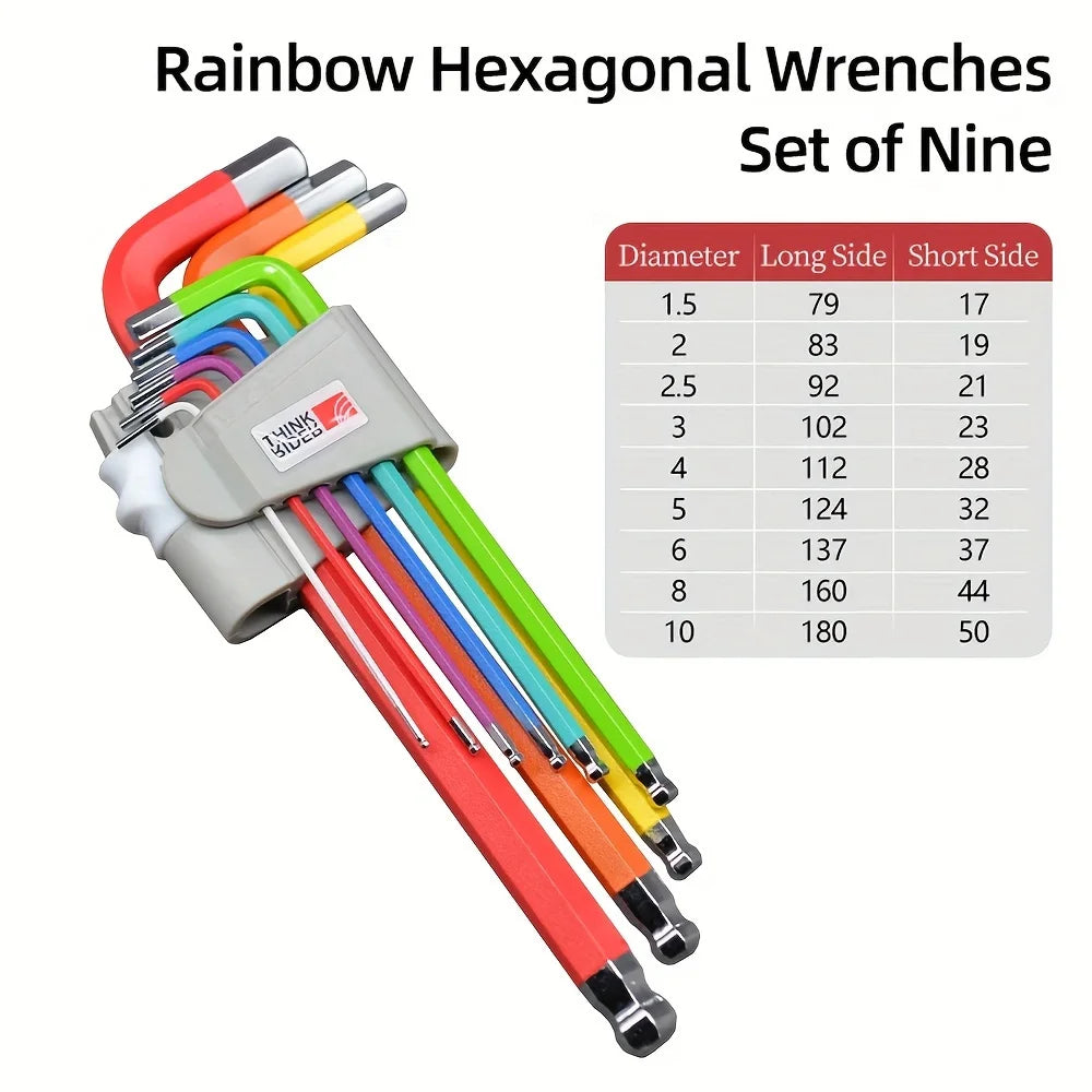 Bike Repair Tools L-Wrench/ Hex Key