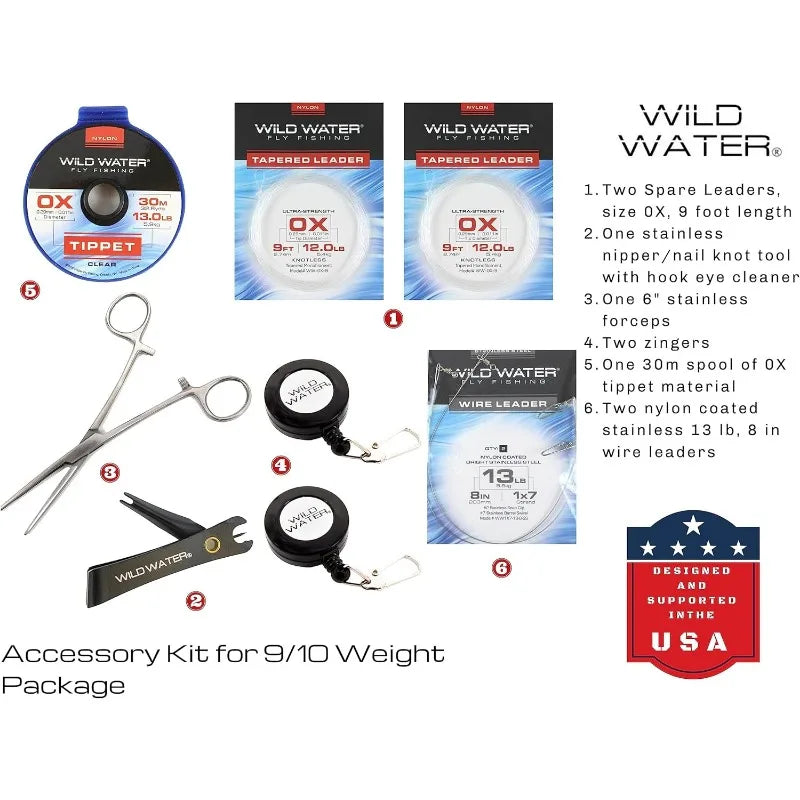 Fly Fishing Rod and Reel Combo Package