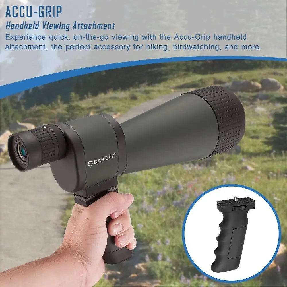 Barska Benchmark Spotting Scope with High Zoom Power, and Carrying Case