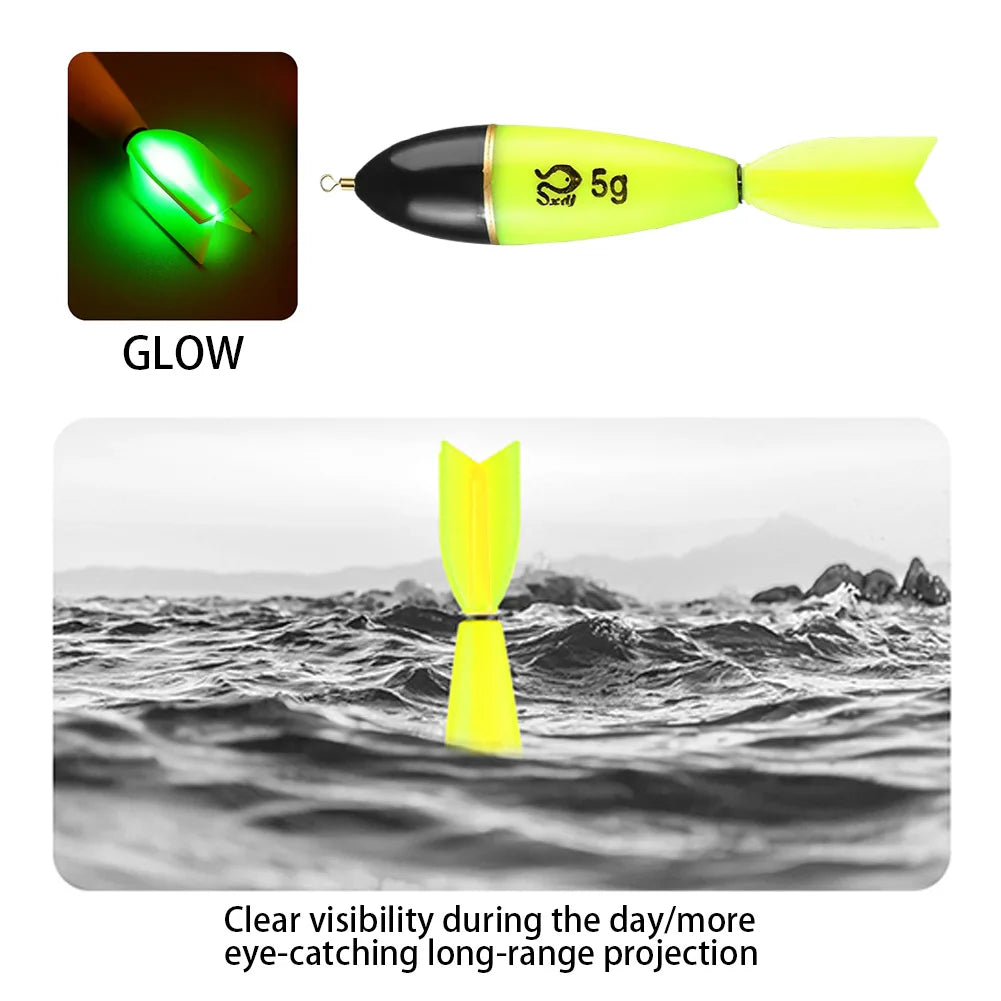Fishing Floats Luminous Night Light Up Bobbers