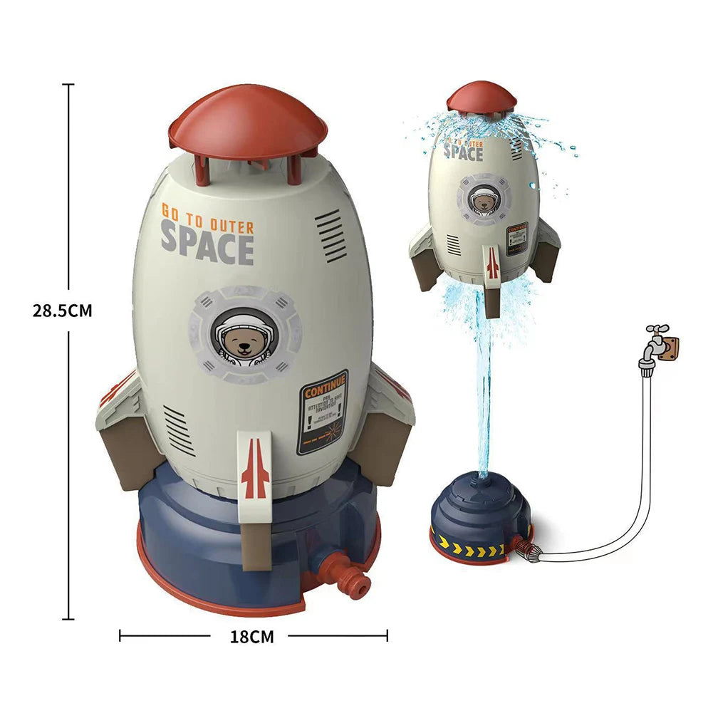 Water Powered Rocket Launcher Sprinkler