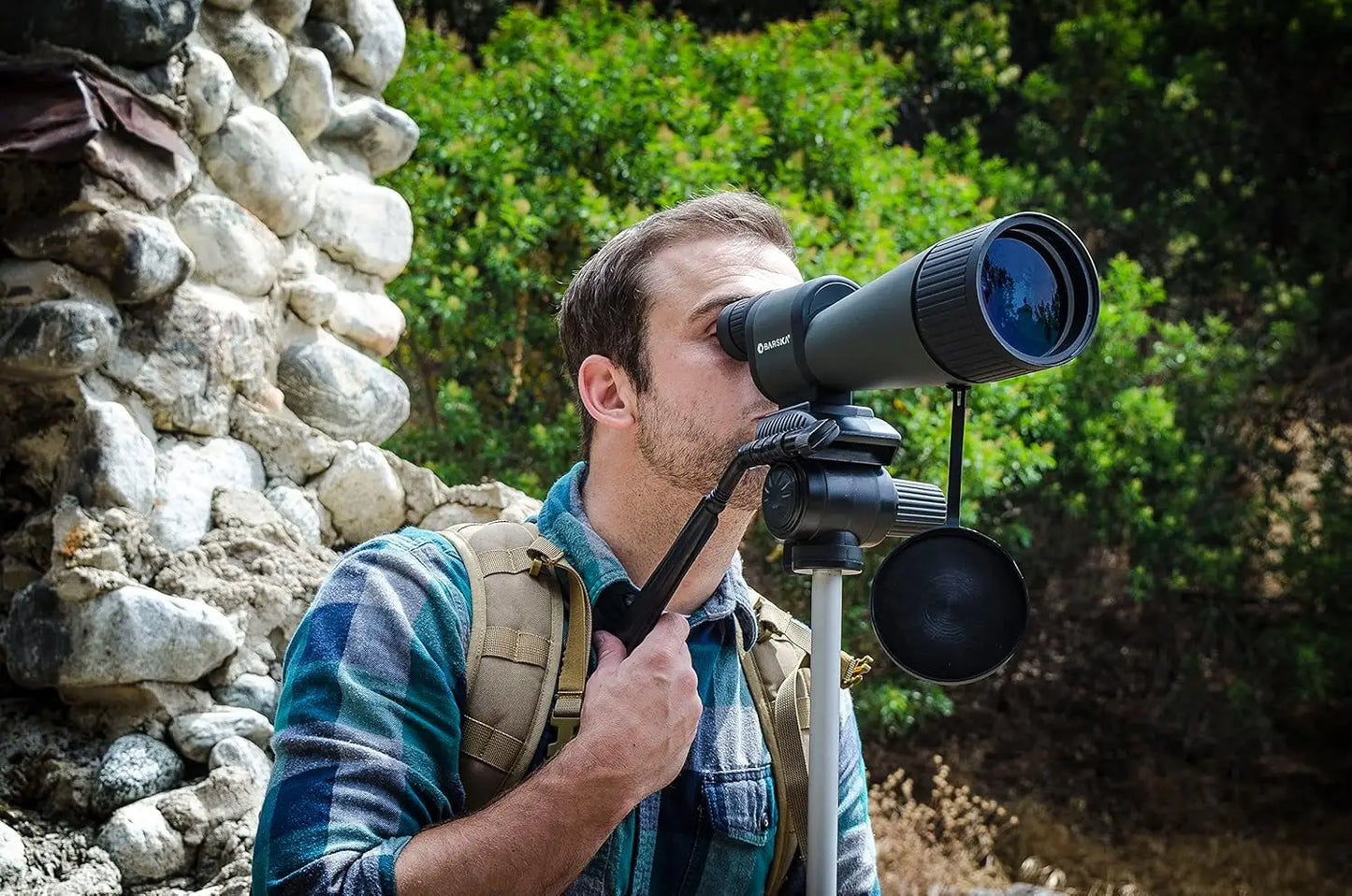 Barska Benchmark Spotting Scope with High Zoom Power, and Carrying Case