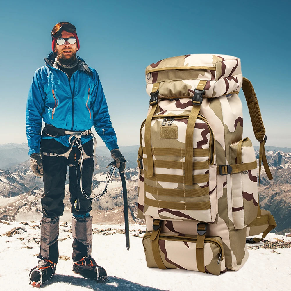 Hiking Camping Backpack Mountaineering Bag