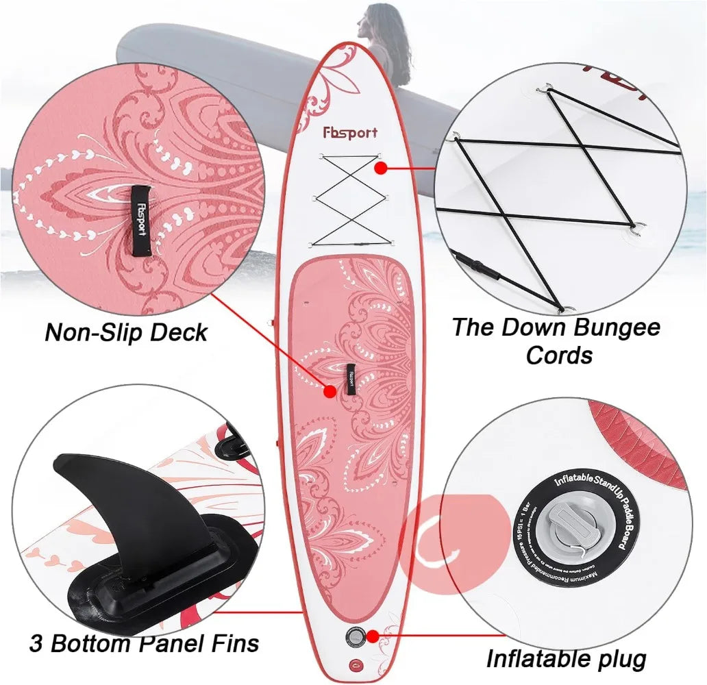 Premium Stand Up Paddle Board with Accessories & Carry Bag