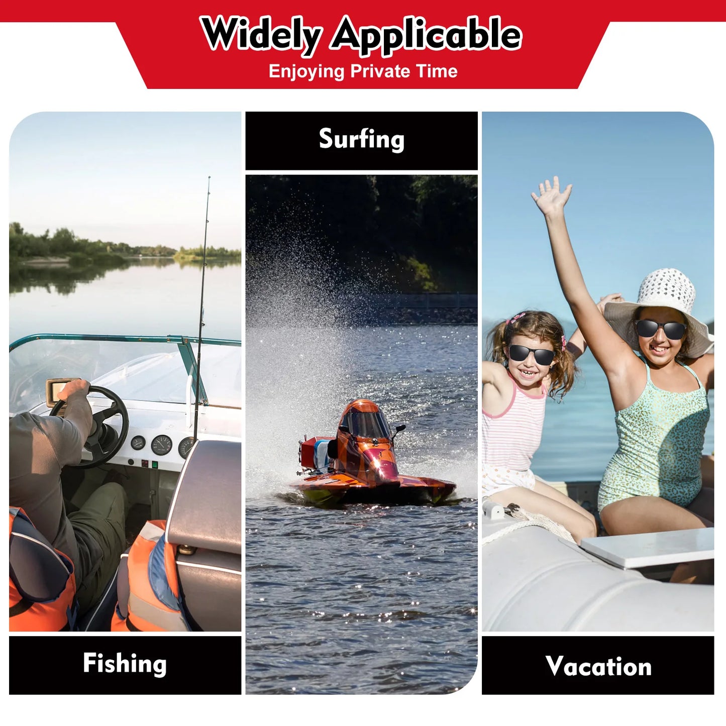 Water Cooled Motor for Fishing Boats & Trolling