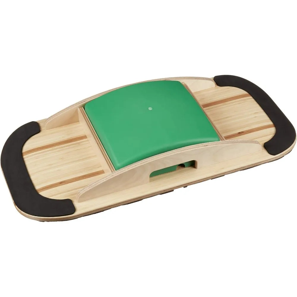 Balance Surfer | Bamboo Balance Board Includes 3 Balance Modules