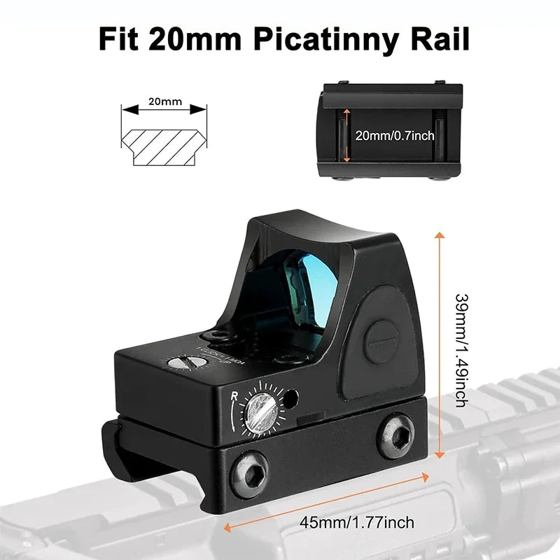 Red Dot Rifle Reflex Scope