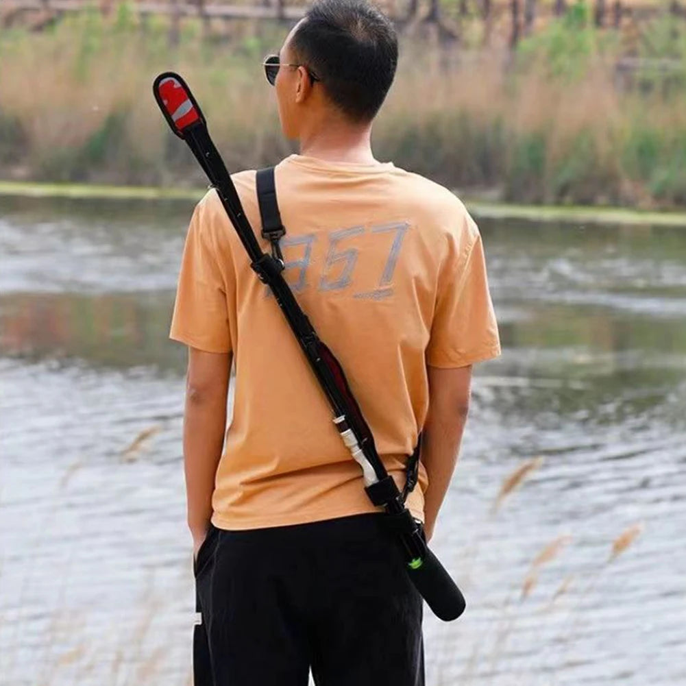 Fishing Rod Storage Bag Adjustable Fishing Pole Holder