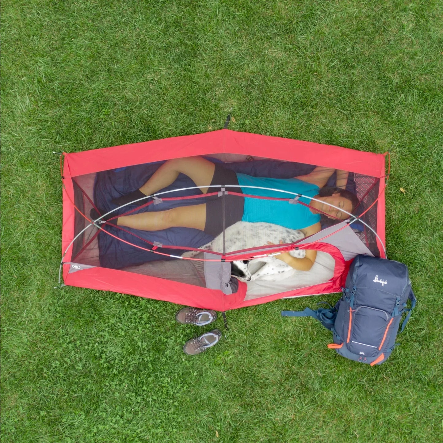 Single Person Tent Ultra Lightweight, Easy to Carry and Quick Assembly