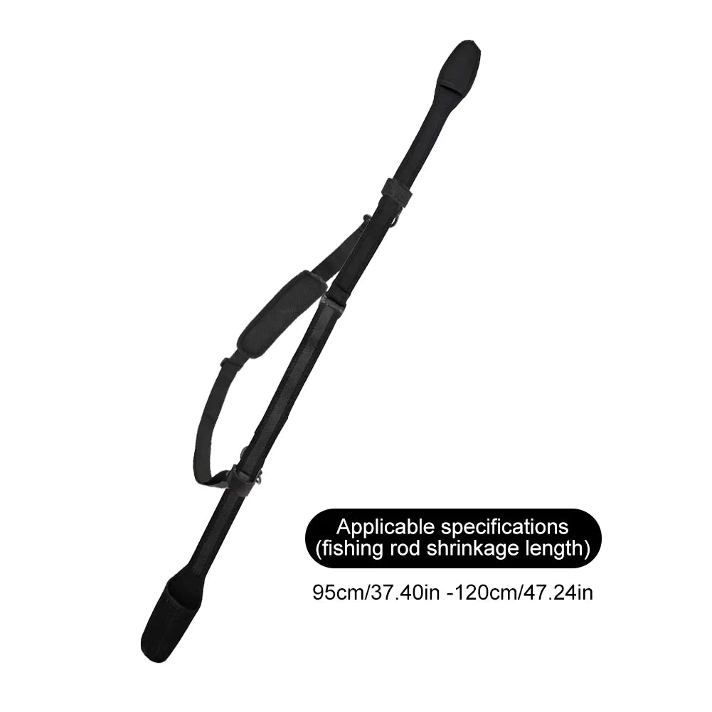 Fishing Rod Storage Bag Adjustable Fishing Pole Holder