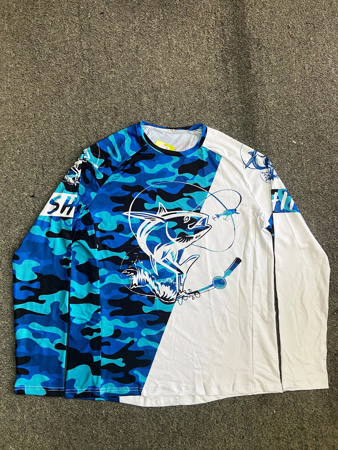 Fishing Wear Sailing Shirt Long Sleeve Sun Protection