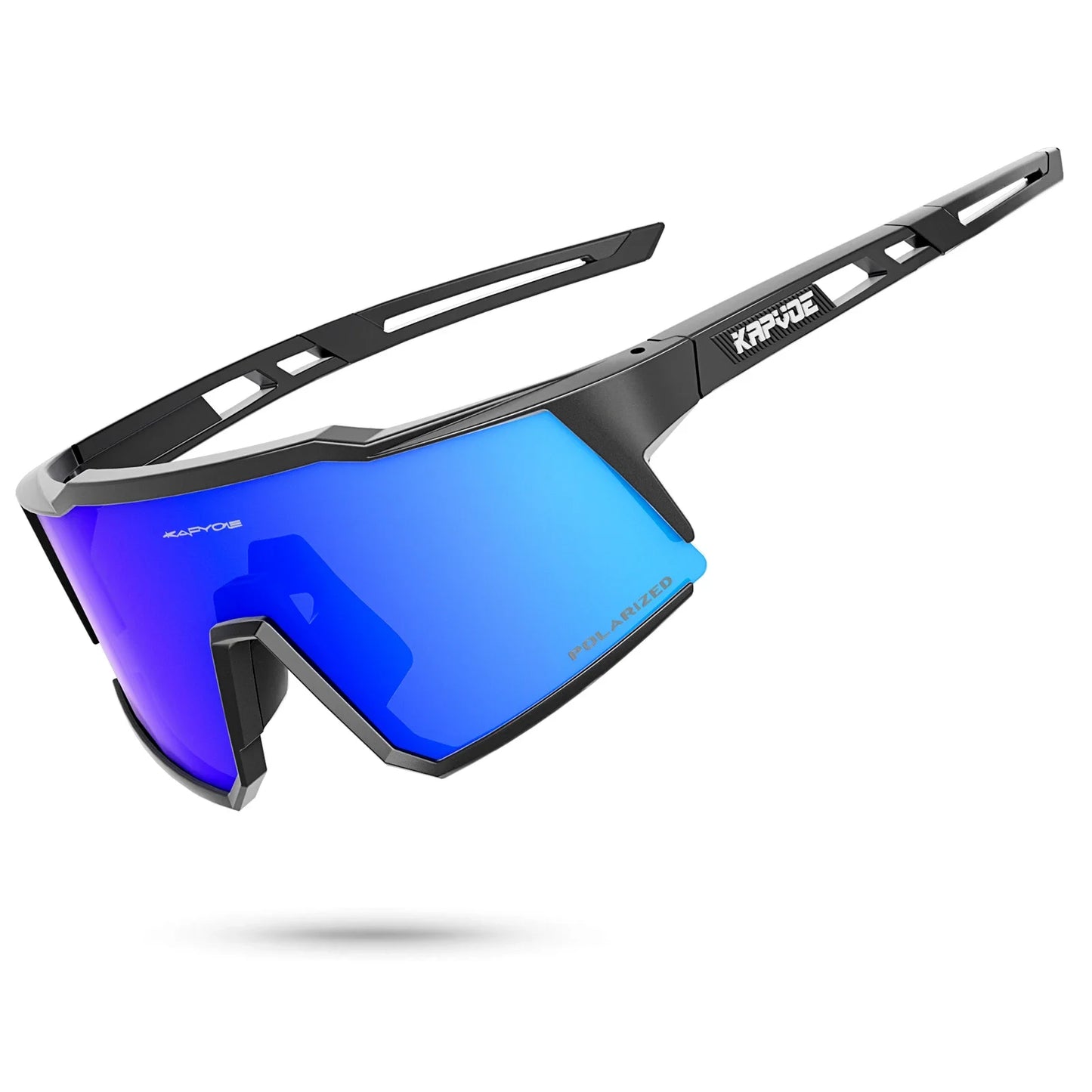 KAPVOE Polarized Cycling Glasses Tr90 Frame for Men Women Outdoor Sunglasses Bike UV400 Goggles Sports Baseball Softball Hiking