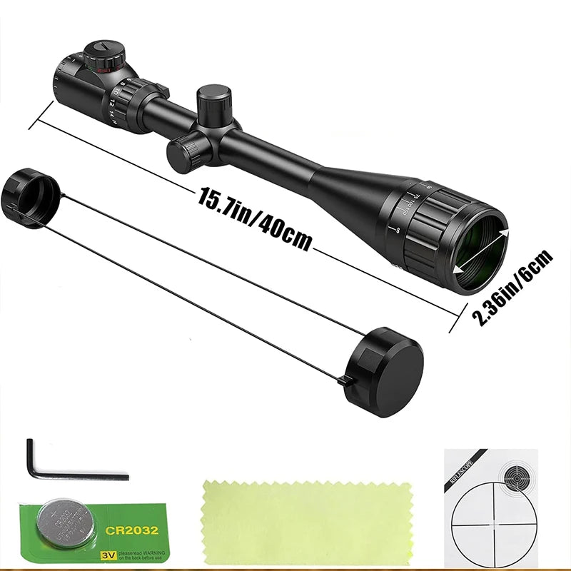Rifle Scope/ Illuminated Red/Green Reticle