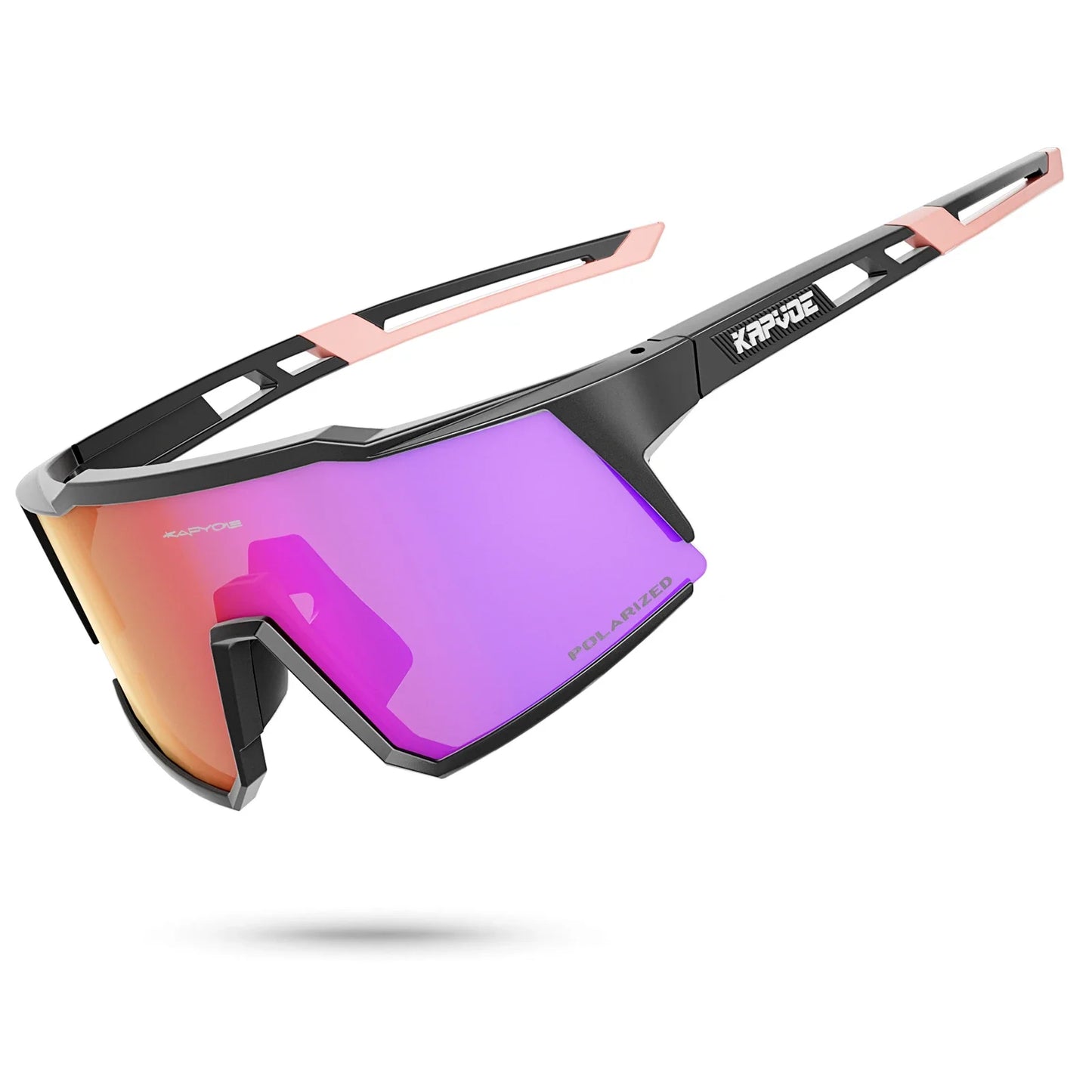 KAPVOE Polarized Cycling Glasses Tr90 Frame for Men Women Outdoor Sunglasses Bike UV400 Goggles Sports Baseball Softball Hiking
