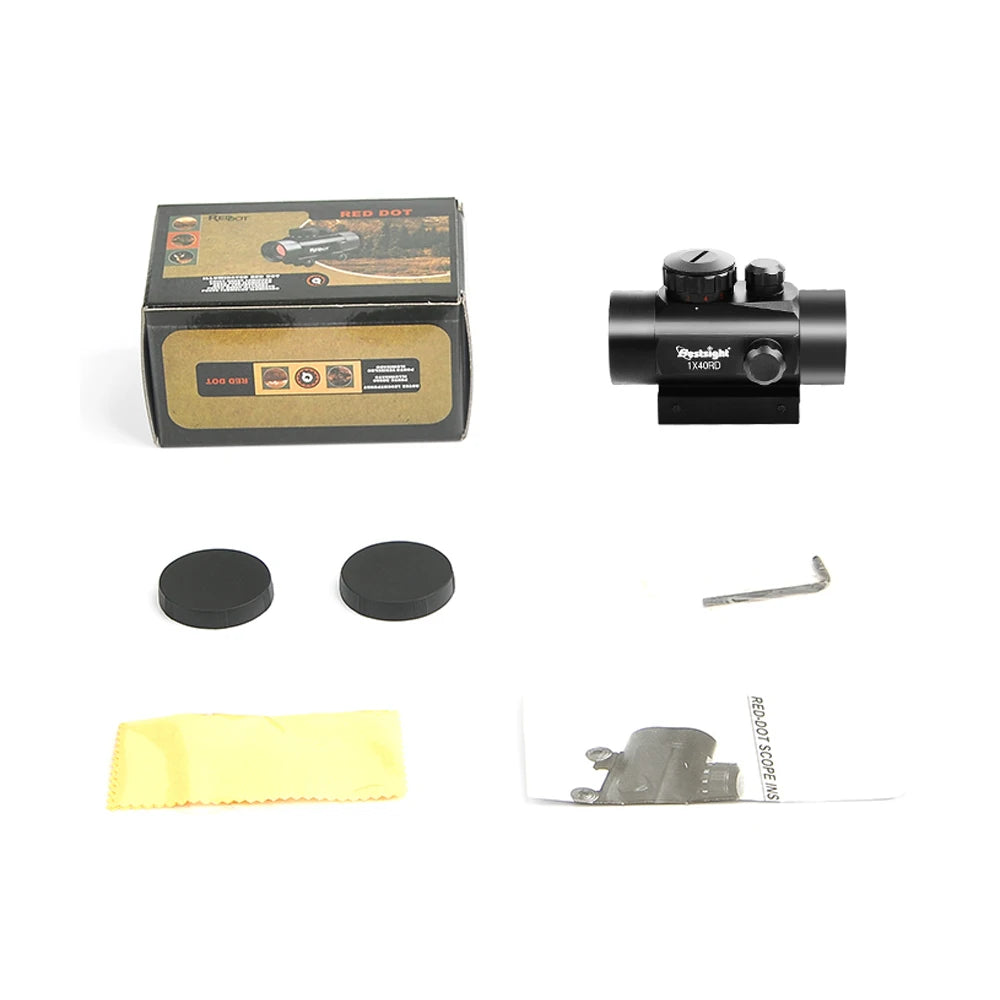 Reflex Sight Fog-Proof Red Dot with 1 inch Riser Mount