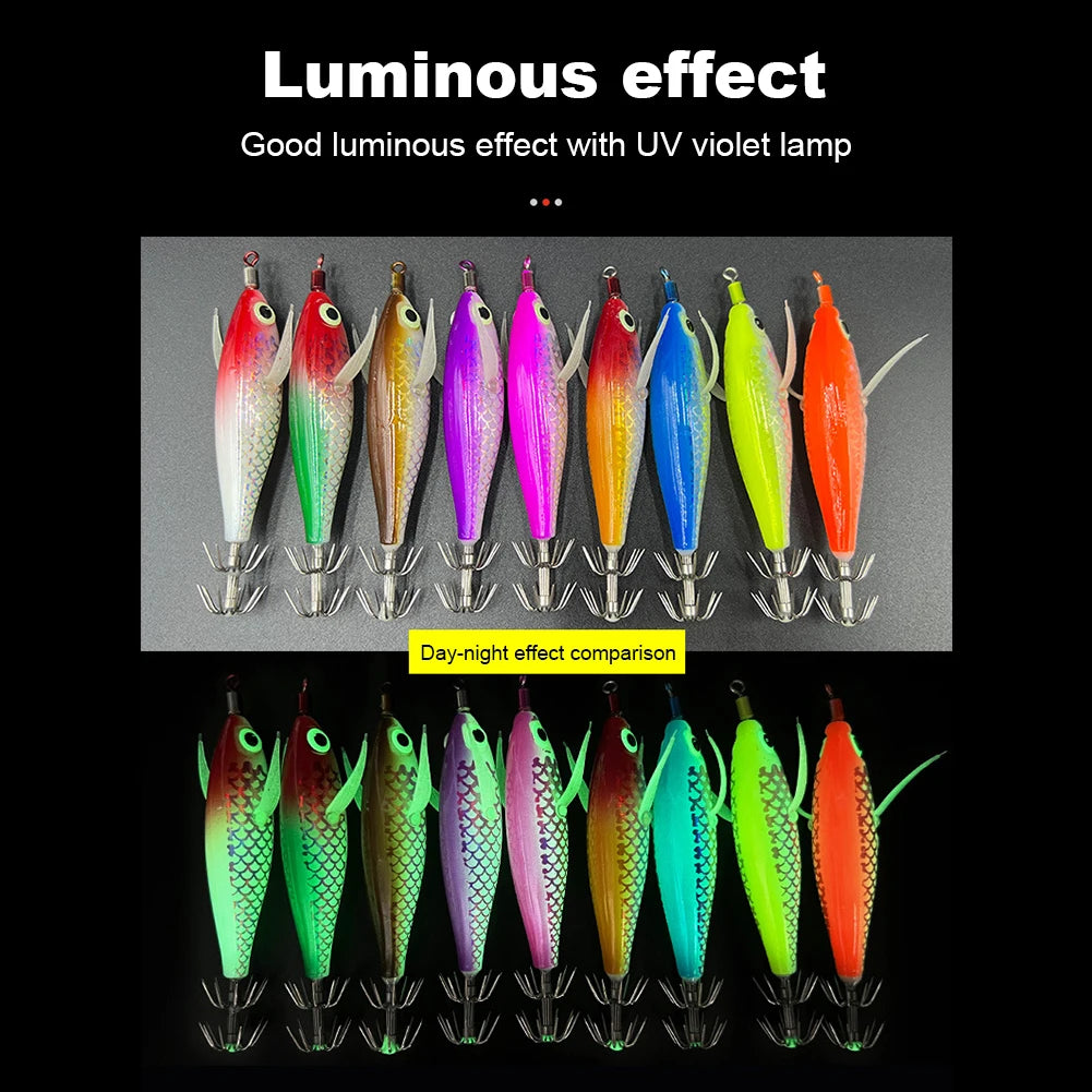 Glow In The Dark Squid Bait, Cuttlefish Attracting Lure