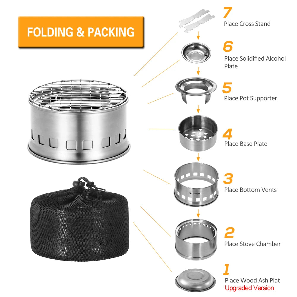 Compact Wood Burning Stove