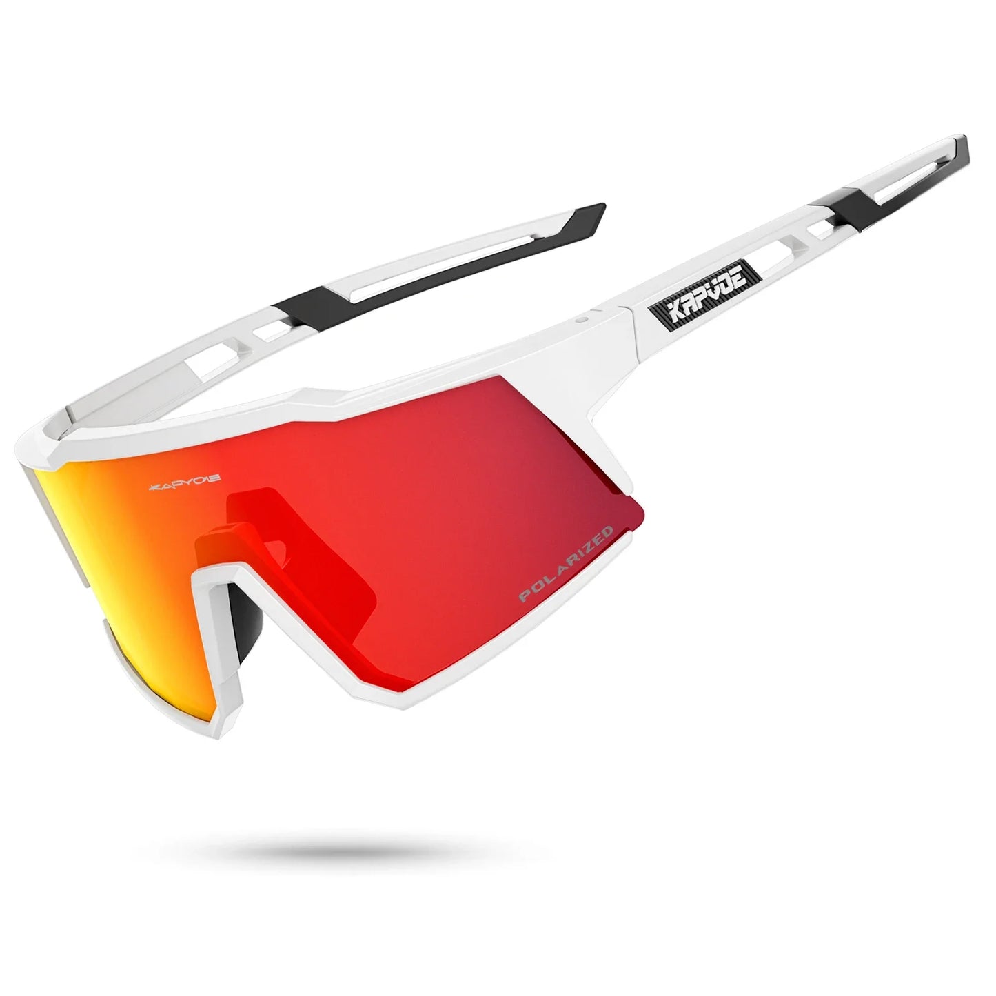 KAPVOE Polarized Cycling Glasses Tr90 Frame for Men Women Outdoor Sunglasses Bike UV400 Goggles Sports Baseball Softball Hiking