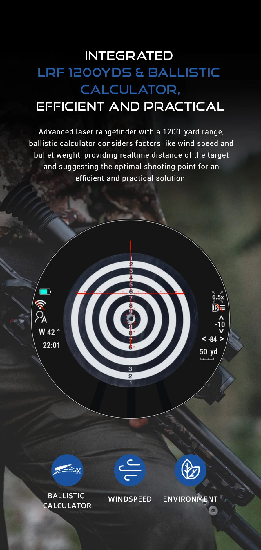 PARD Night Vision Scope Hunting Rangefinder