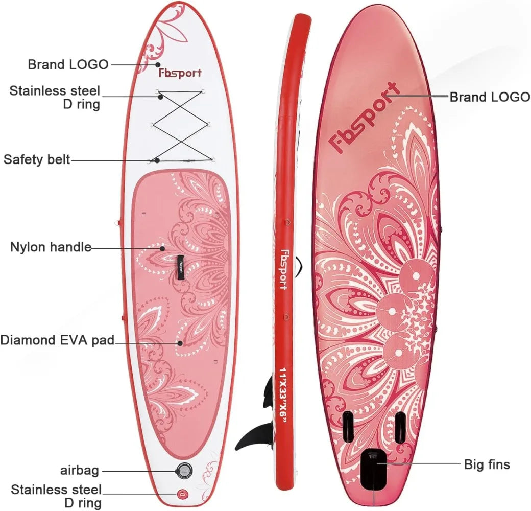 Premium Stand Up Paddle Board with Accessories & Carry Bag