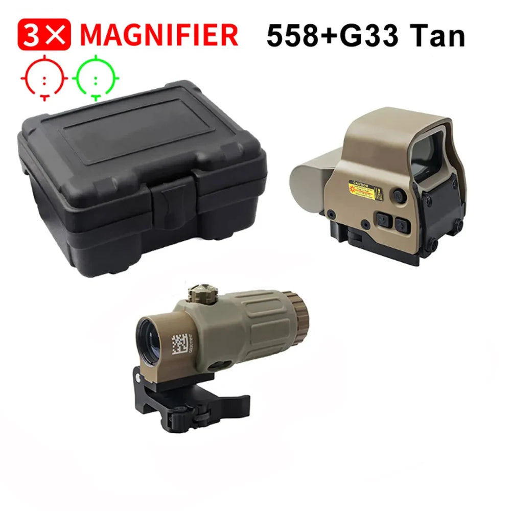 Holographic Sight with Red Dot Optic