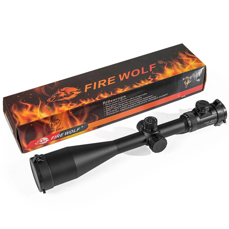 Riflescope With Red andGreen Dots