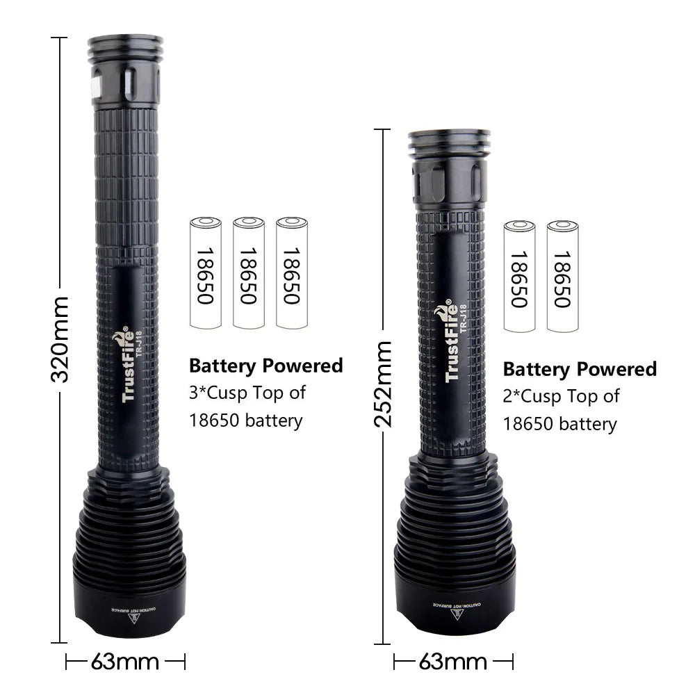 Super Bright Large LED Flashlight