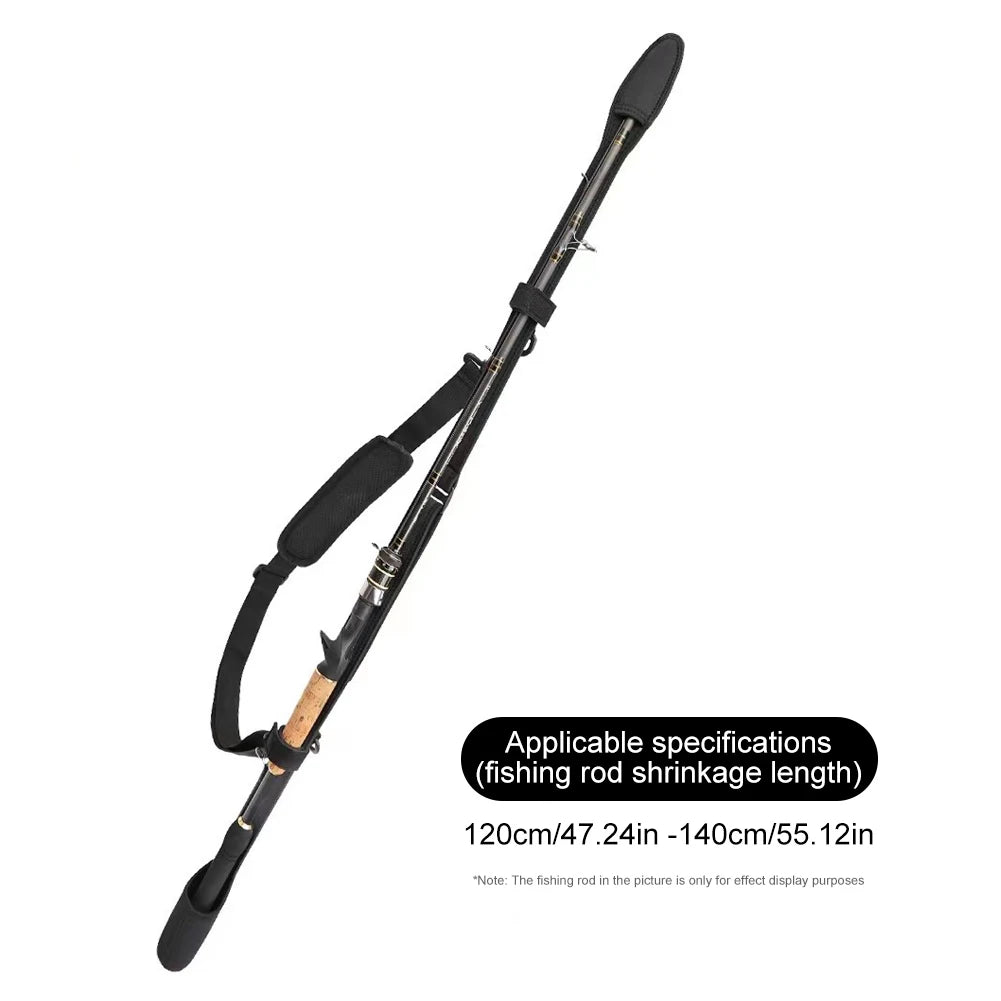 Fishing Rod Storage Bag Adjustable Fishing Pole Holder