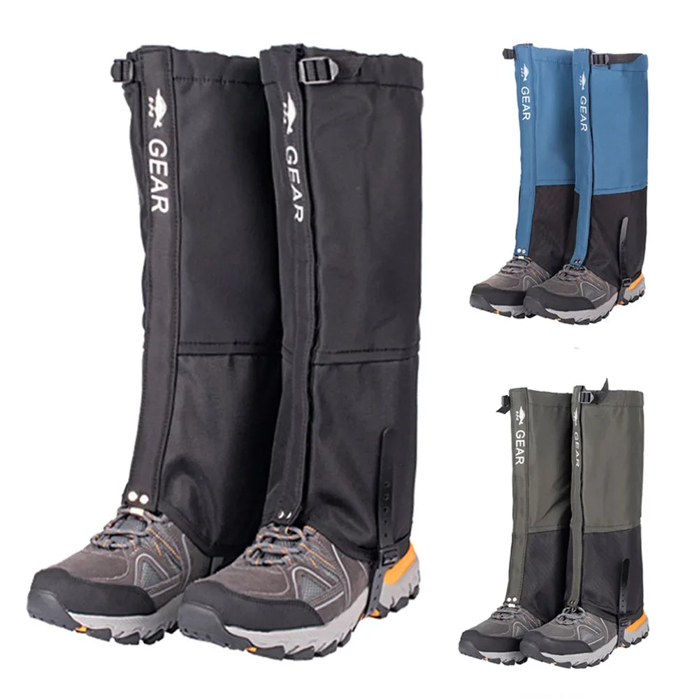 Waterproof Leg Gaiters Attachment for Shoes